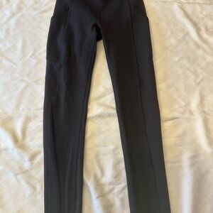Lululemon Womens Black High-Waisted Leggings Size 0